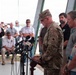 Adjutant General of Georgia visit during wilfires