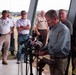 Adjutant General of Georgia visit during wilfires