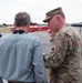 Adjutant General of Georgia visit during wilfires