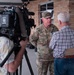 Adjutant General of Georgia visit during wilfires
