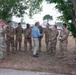 Adjutant General of Georgia visit during wilfires