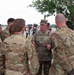 Adjutant General of Georgia visit during wilfires