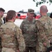 Adjutant General of Georgia visit during wilfires
