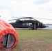 Adjutant General of Georgia visit during wilfires