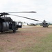 Adjutant General of Georgia visit during wilfires
