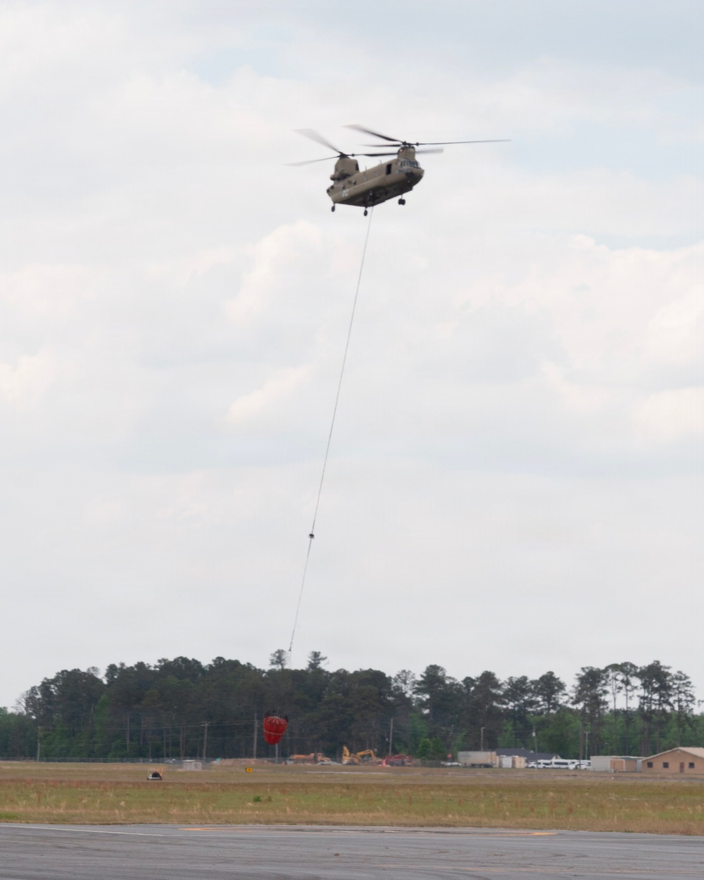 Adjutant General of Georgia visit during wilfires