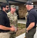 Adjutant General of Georgia visit during wilfires