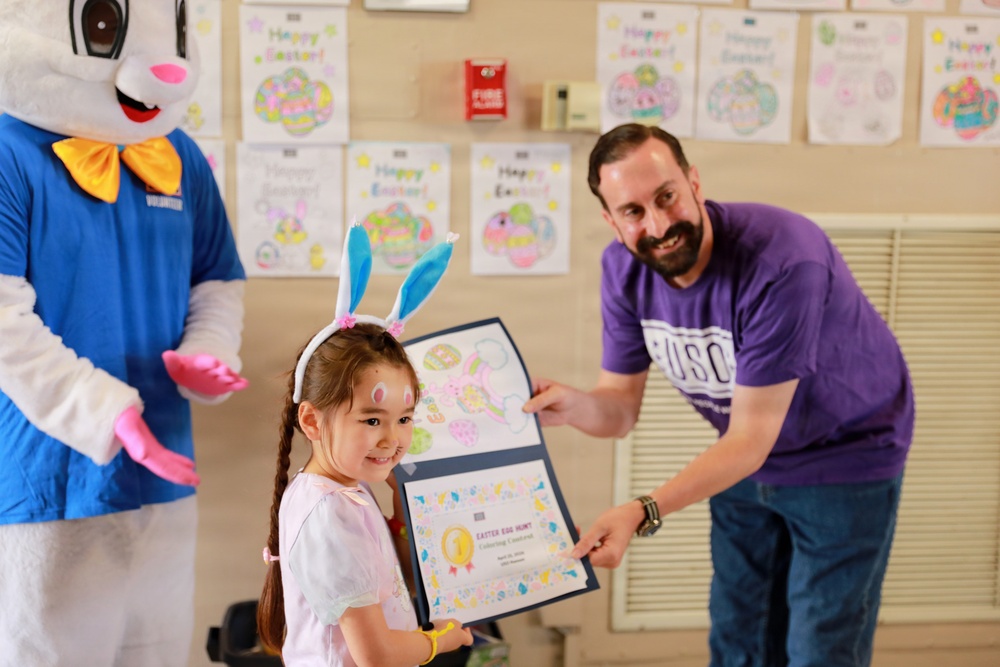 Camp Hansen USO hosts annual Easter Egg Hunt