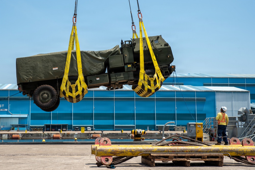 Balikatan 2026: 3rd MLR Conducts Port Operations in Subic Bay