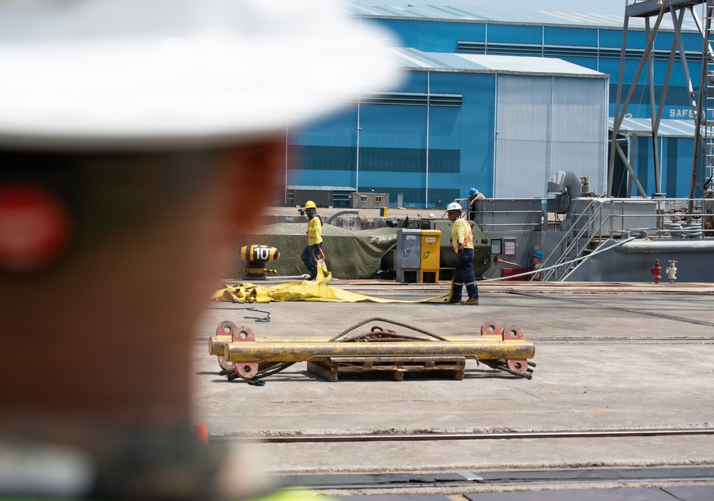 Balikatan 2026: 3rd MLR Conducts Port Operations in Subic Bay