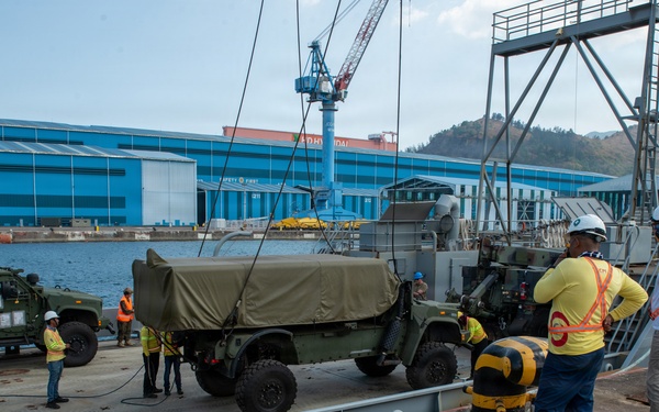 Balikatan 2026: 3rd MLR Conducts Port Operations in Subic Bay