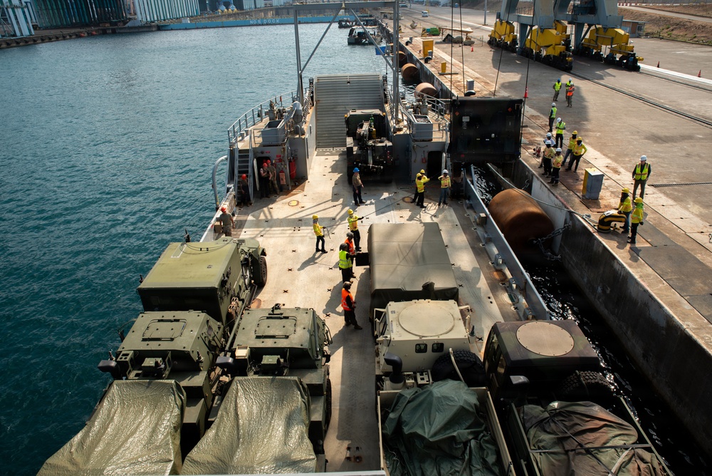 Balikatan 2026: 3rd MLR Conducts Port Operations in Subic Bay