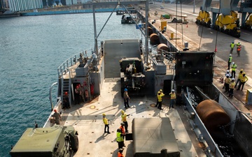 Balikatan 2026: 3rd MLR Conducts Port Operations in Subic Bay