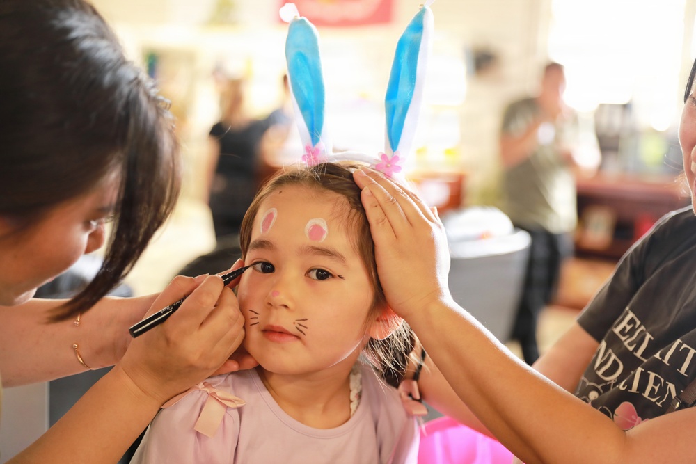 Camp Hansen USO hosts annual Easter Egg Hunt