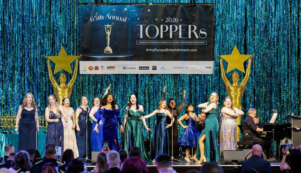 TOPPERS honors military community theater productions, performers.