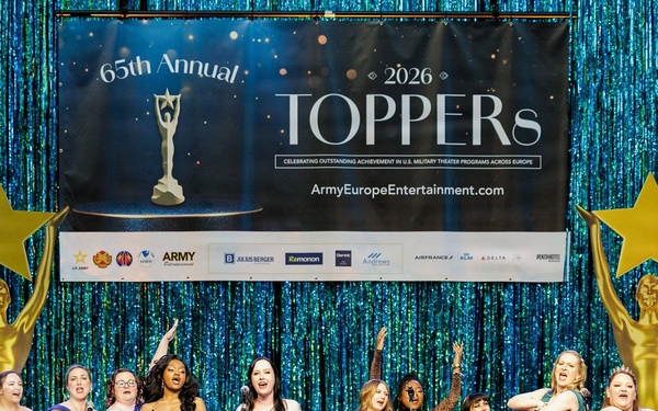 TOPPERS honors military community theater productions, performers.