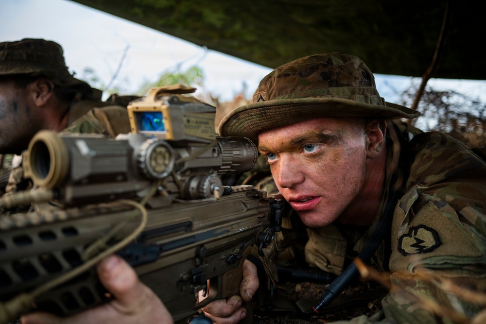 Balikatan 2026: U.S., ADF Soldiers hold security positions at Itbayat Airport
