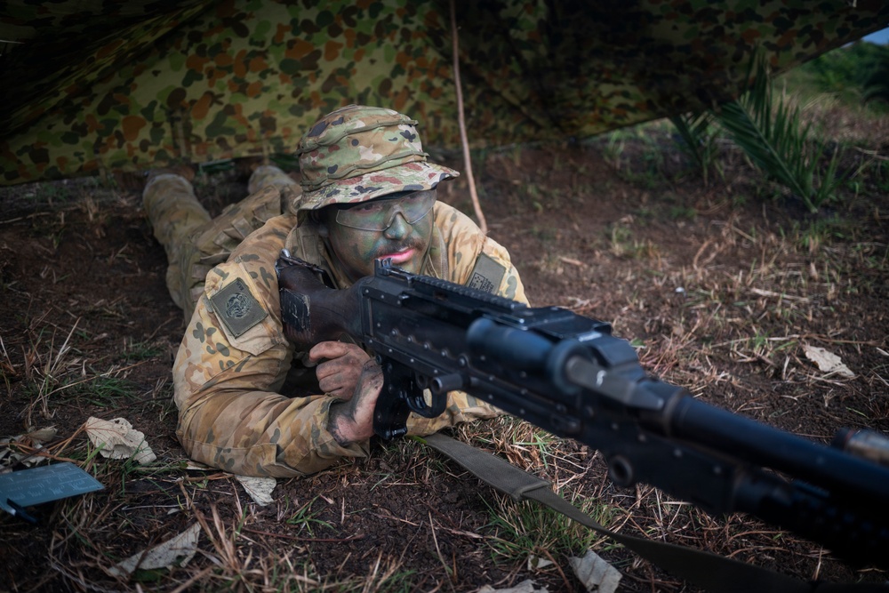 Balikatan 2026: U.S., ADF Soldiers hold security positions at Itbayat Airport