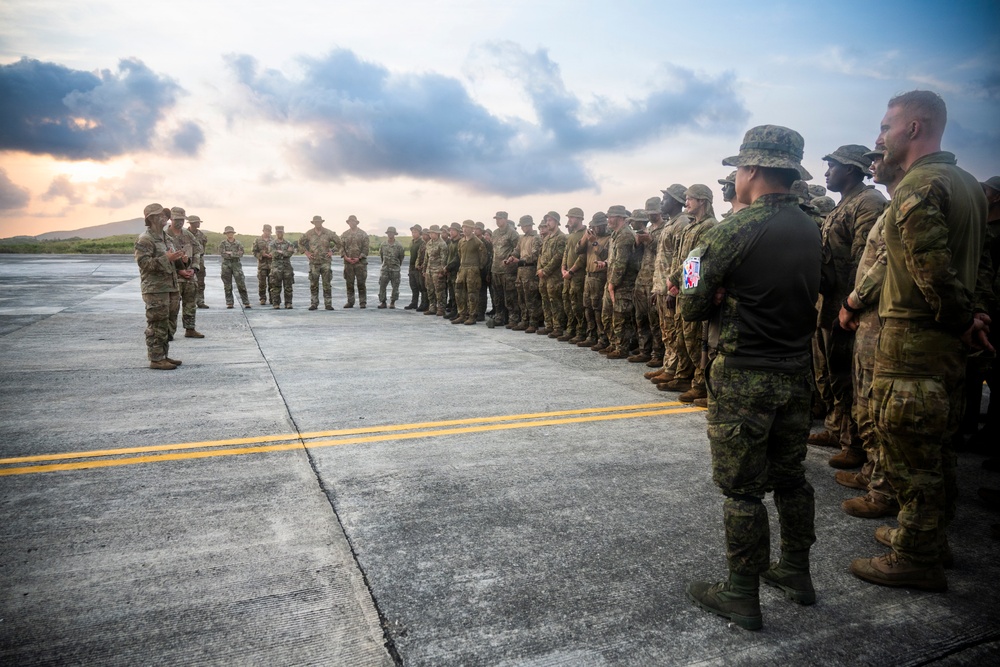 Balikatan 2026: U.S., AFP, ADF Soldiers attend U.S. reenlistment ceremony