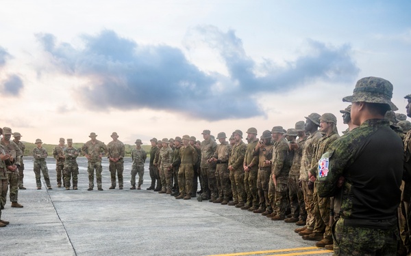 Balikatan 2026: U.S., AFP, ADF Soldiers attend U.S. reenlistment ceremony