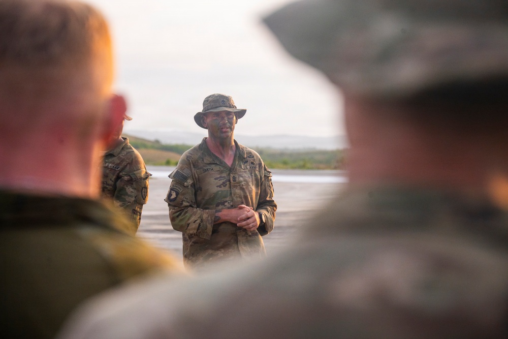 Balikatan 2026: U.S., AFP, ADF Soldiers attend U.S. reenlistment ceremony