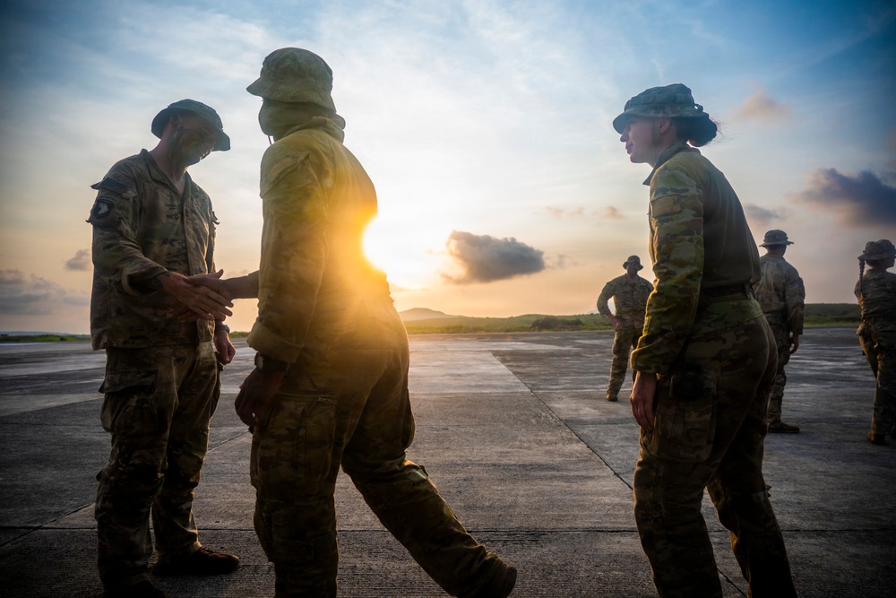 Balikatan 2026: U.S., AFP, ADF Soldiers attend U.S. reenlistment ceremony