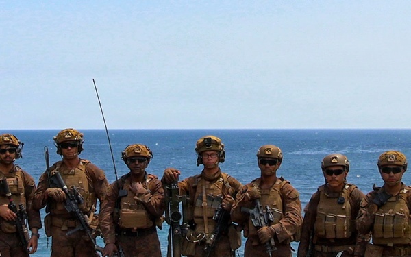 Balikatan 2026: U.S. Marines with MRF-D 26 fire FIM-92 Stinger missiles during a combined live fire event