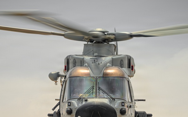 Flintlock 2026 participants conduct fast rope training