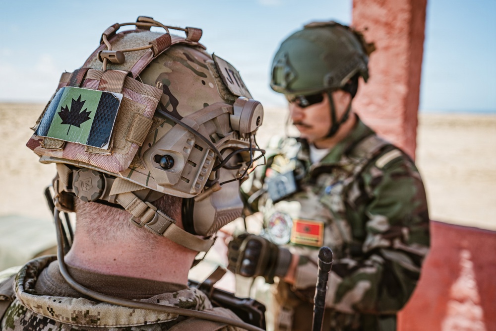 US, Hungarian, Canadian JTACs train alongside Moroccan special operations forces during African Lion 26