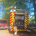 USAG Rheinland-Pfalz, German firefighters unite to battle autobahn brush fire