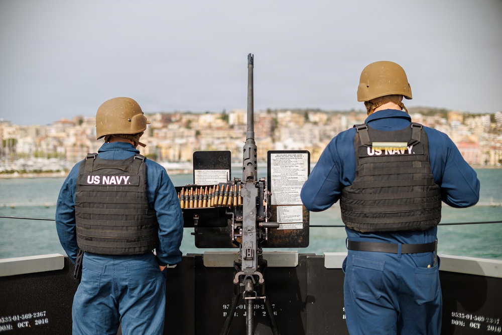 USS Mount Whitney Sea and Anchor Detail