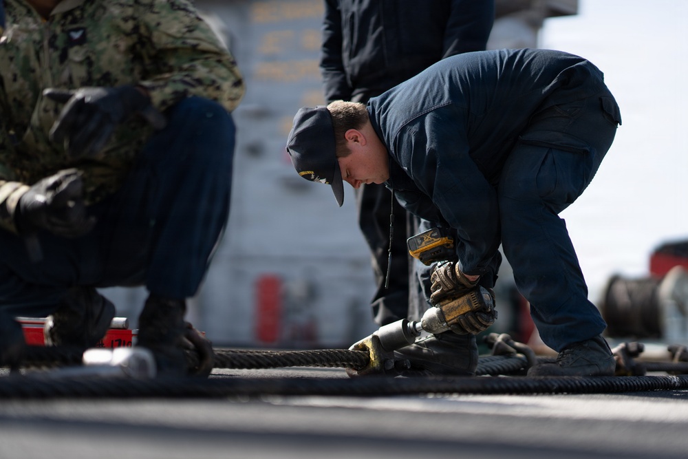 IKE prepares for Sea Trials