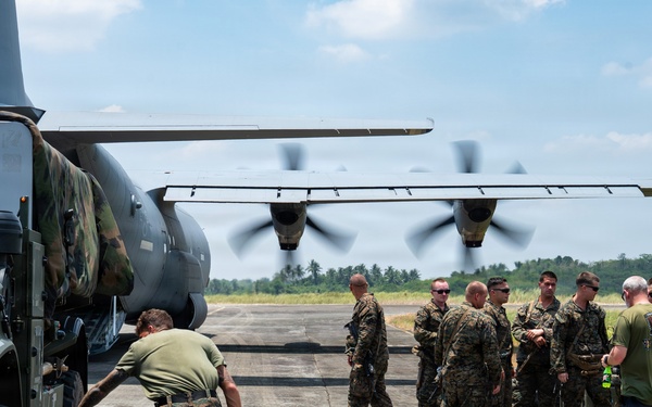 Balikatan 2026: 317th AW, 3rd MLR airlift NMESIS into Itbayat, Philippines