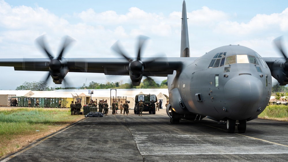 Balikatan 2026: 317th AW, 3rd MLR airlift NMESIS into Itbayat, Philippines