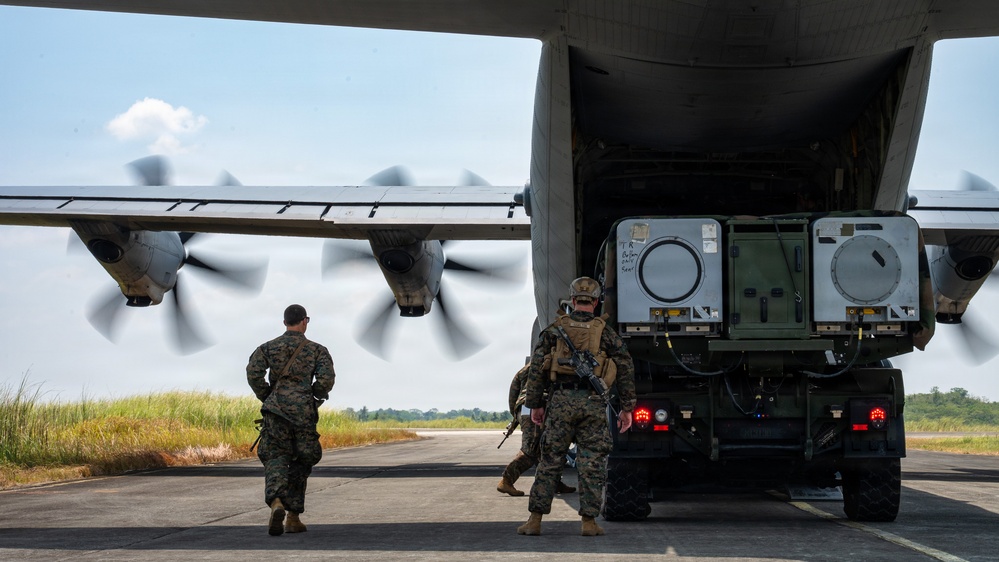 Balikatan 2026: 317th AW, 3rd MLR airlift NMESIS into Itbayat, Philippines