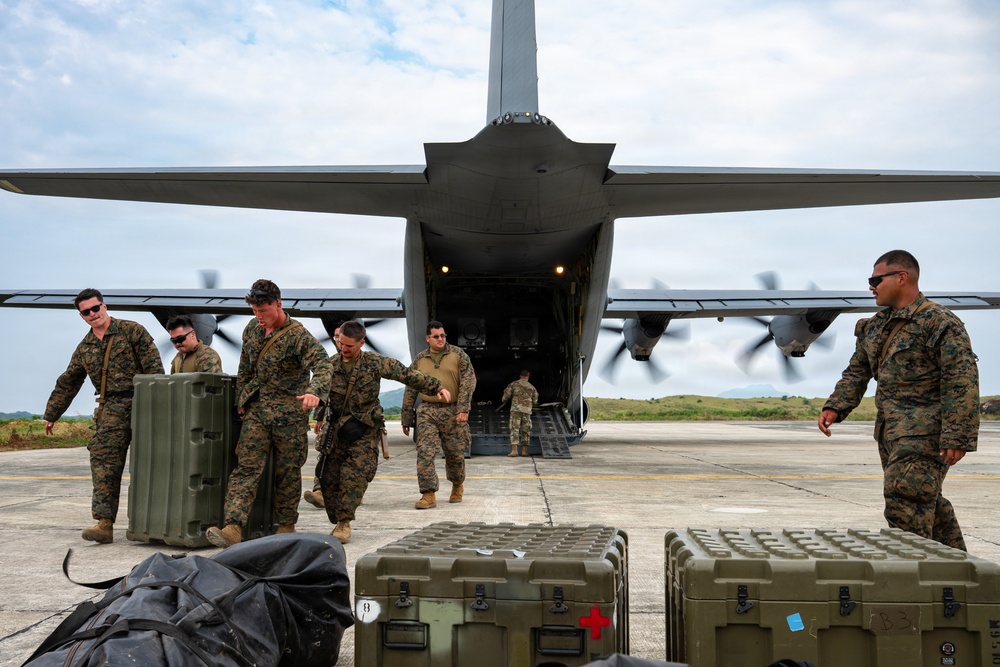 Balikatan 2026: 317th AW, 3rd MLR airlift NMESIS into Itbayat, Philippines