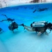 Dive Course Students Train Under Water