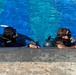 Dive Course Students Train Under Water