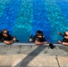 Dive Course Students Train Under Water