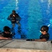 Dive Course Students Train Under Water