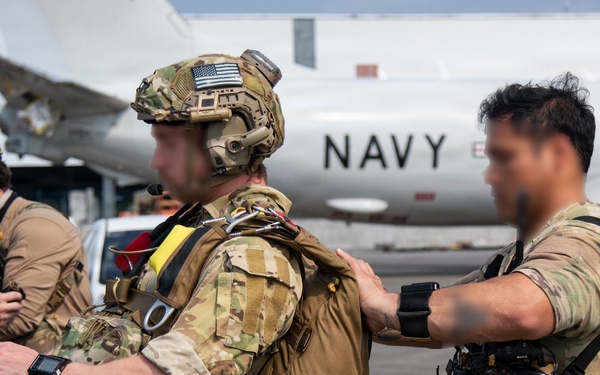 Balikatan 26: U.S., Philippine special operations forces execute friendship jumps