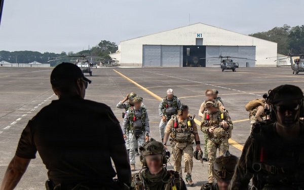 Balikatan 26: U.S., Philippine special operations forces execute friendship jumps