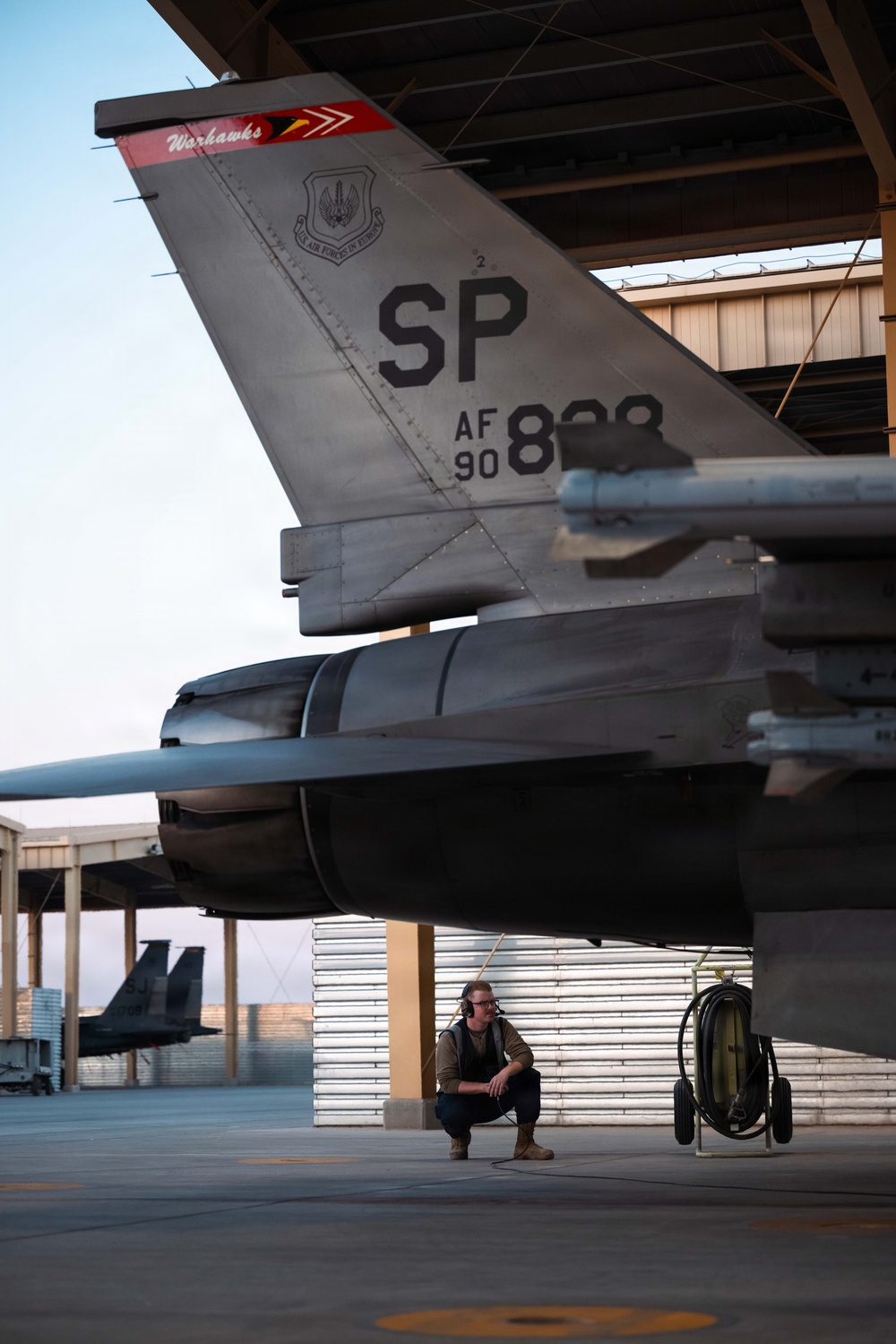480th MGFE launches F-16 Fighting Falcons
