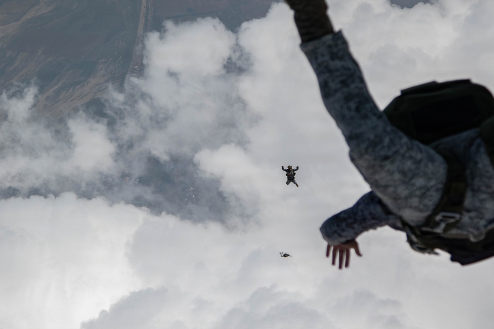 Balikatan 26: U.S., Philippine special operations forces execute friendship jumps