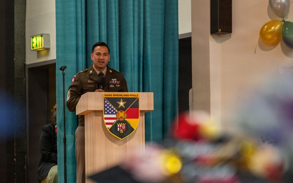 US Army Garrison Rheinland-Pfalz Army Continuing Education Service Graduation Ceremony