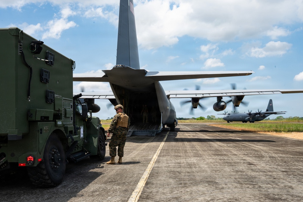 Balikatan 2026: 317th AW delivers MCV to U.S. Marines in Basco, Philippines