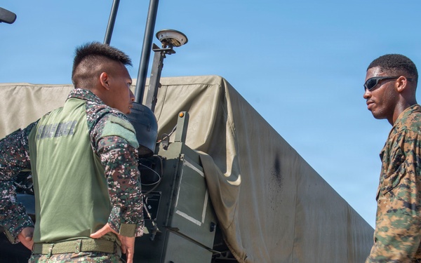 Balikatan 2026: 3rd MLR Marines, 1MDTF Soldiers unload NMESIS, HIMARS on Calayan