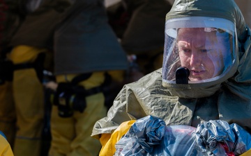 48 MDG Airmen exercise CBRNE response procedures
