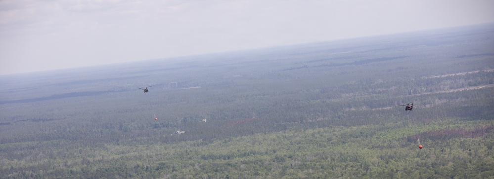 April 2026 Wildfires: Georgia Army National Guard Response