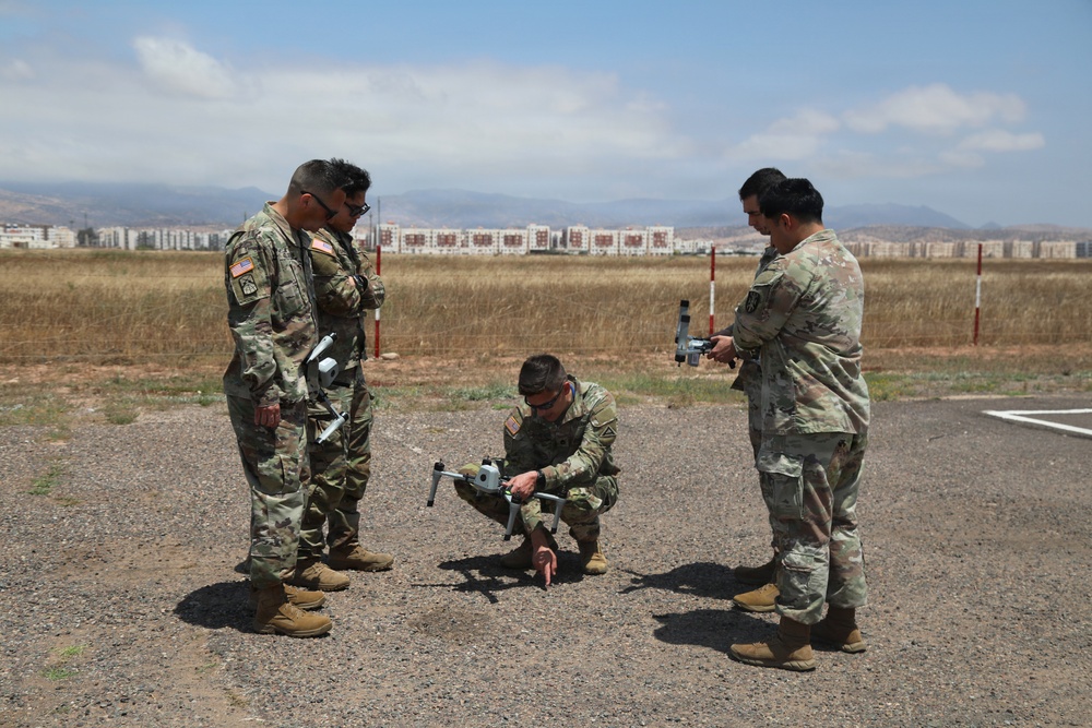 Innovation, readiness converge in African Lion 26 counter-UAS advancement training